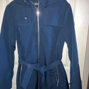 DKNY Women's Navy Utility Jacket